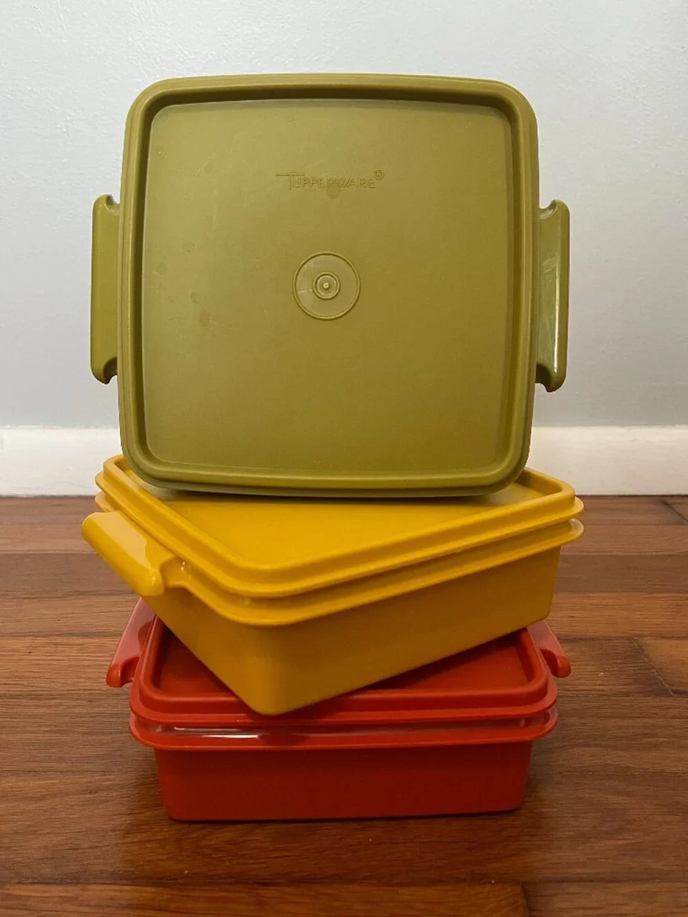 Tupperware Square Away Containers | Vintage